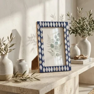 Handmade Mother of Pearl Picture Frame
